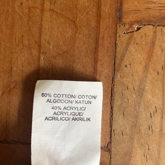 LUCKY BRAND BLUE WHITE STRIPE COWL NECK TUNIC SWEATER WOMENS S - Picture 7 of 7